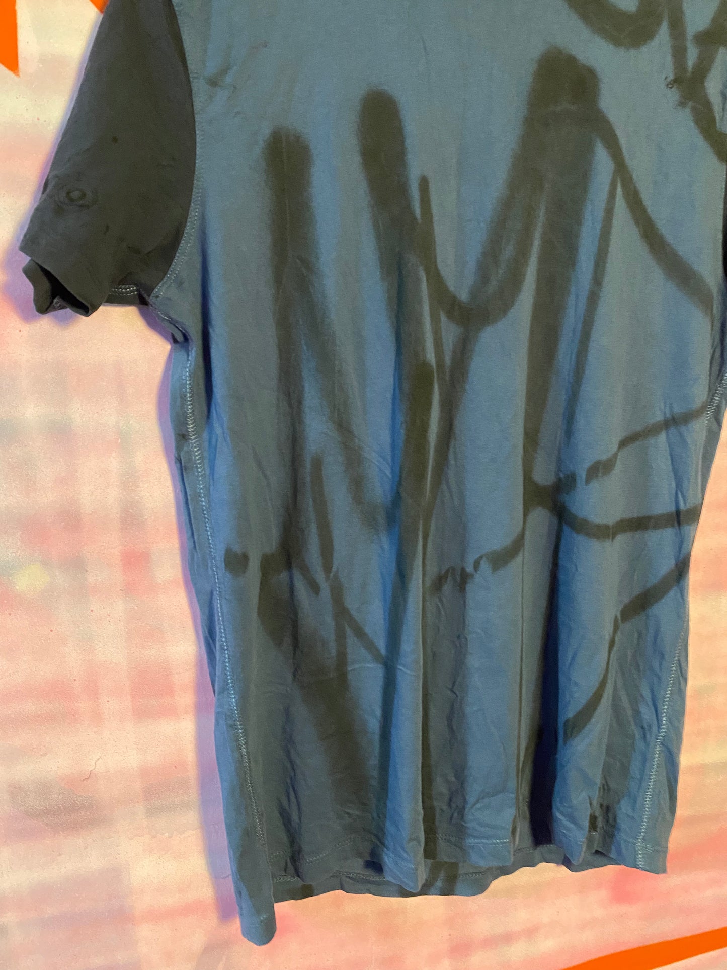BLK & BLUE WEB TEE