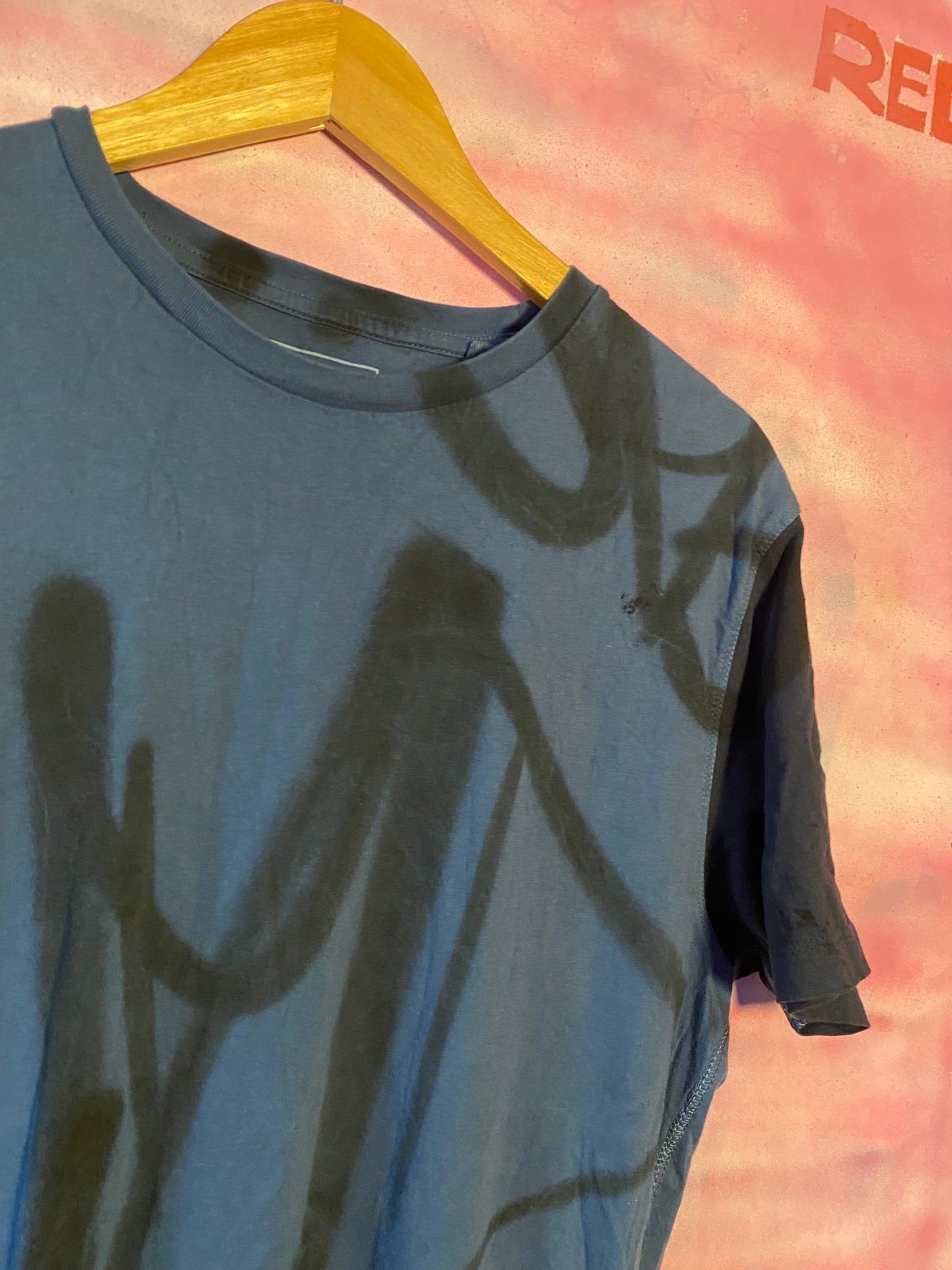 BLK & BLUE WEB TEE