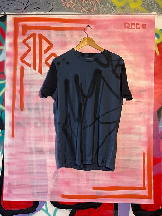 BLK & BLUE WEB TEE