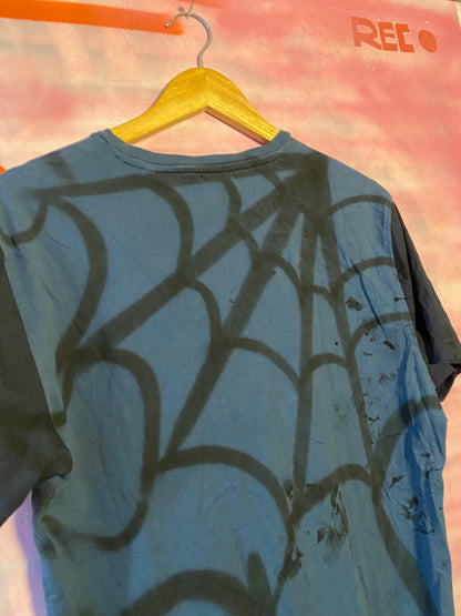 BLK & BLUE WEB TEE