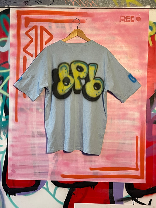 YLW & BLUE TEE